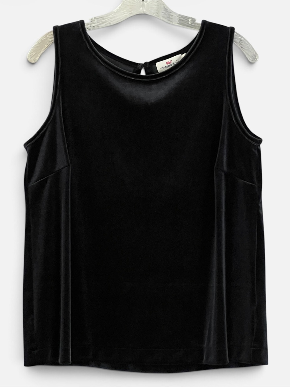 Vineyard Vines Velvet Sleeveless Blue Tank Top Size M